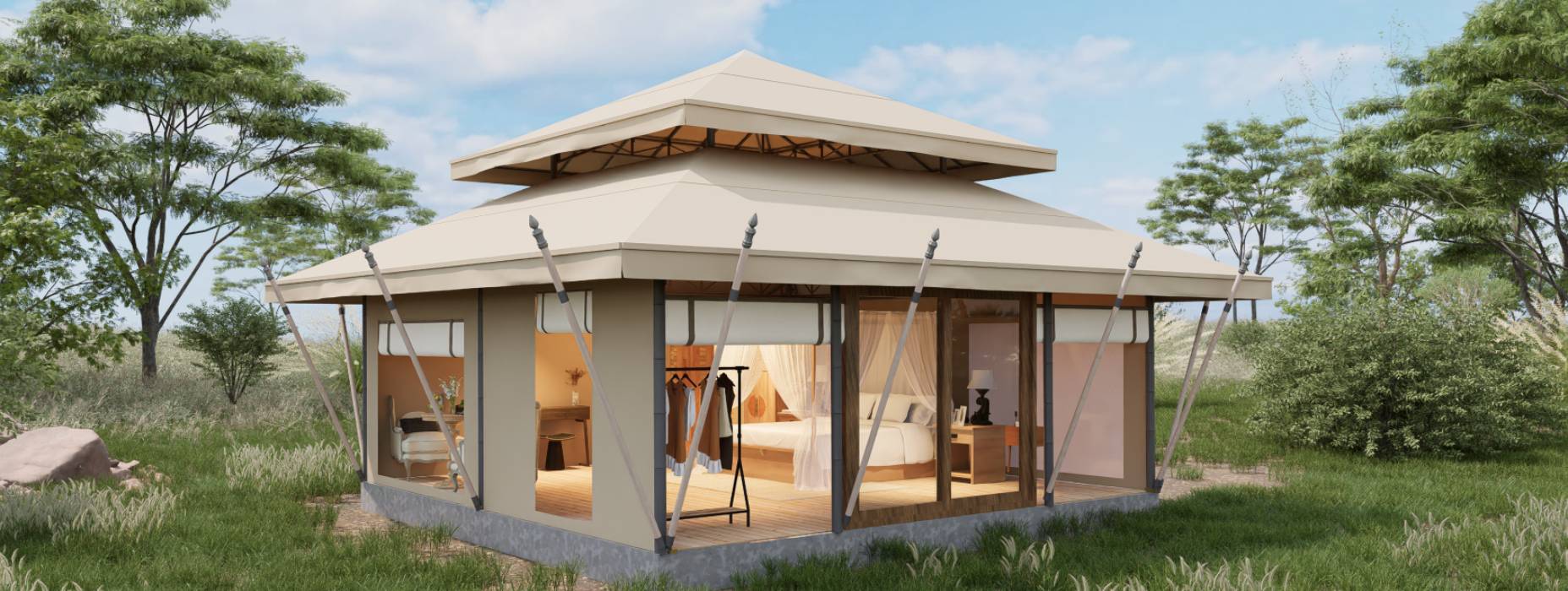 绵竹市户外野奢帐篷